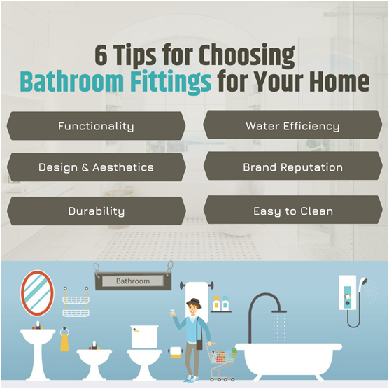 6 Tips for Choosing Bathroom Fittings for Your Home